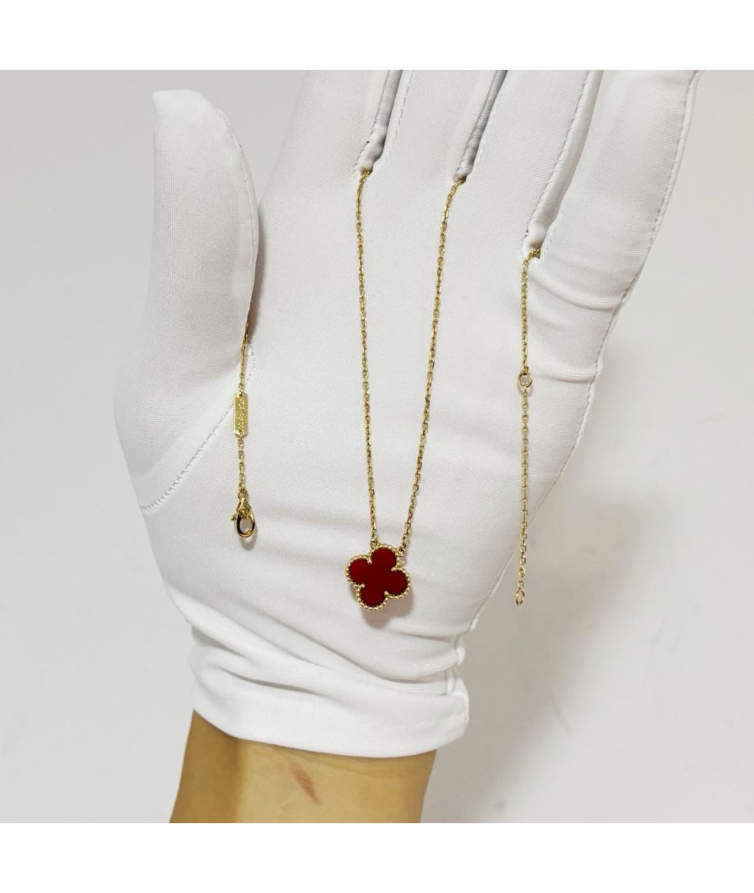 VAN CLEEF & ARPELS Красное колье из розового золота, фото 4