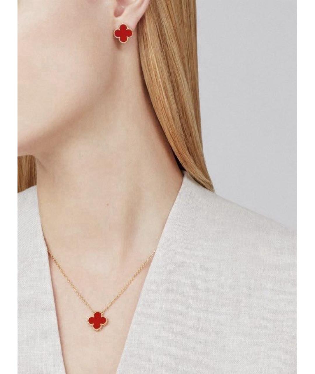 VAN CLEEF & ARPELS Красное колье из розового золота, фото 6