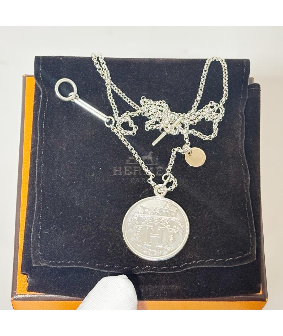 HERMES Золотое колье из розового золота, фото 2