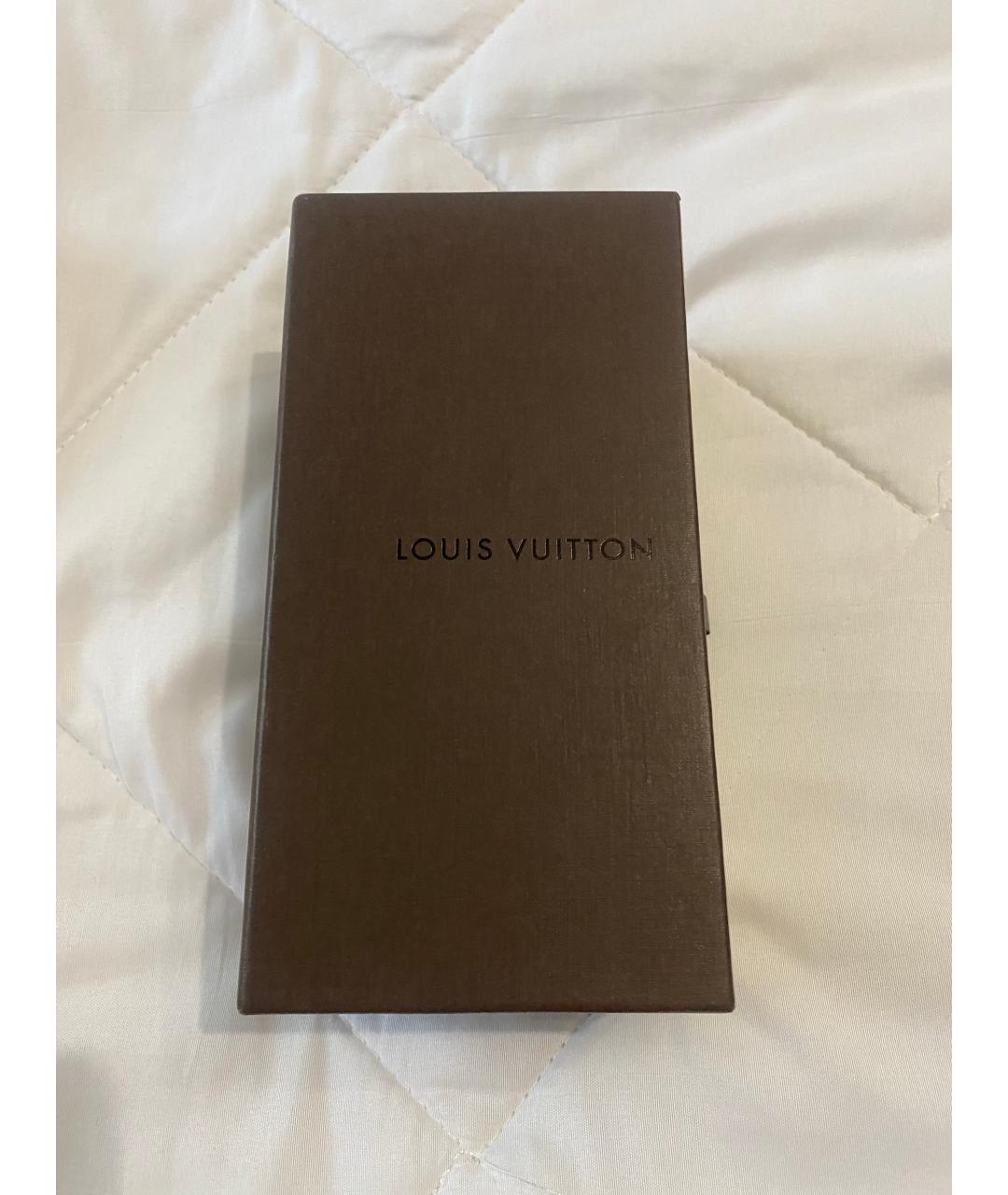LOUIS VUITTON Синие металлические солнцезащитные очки, фото 4