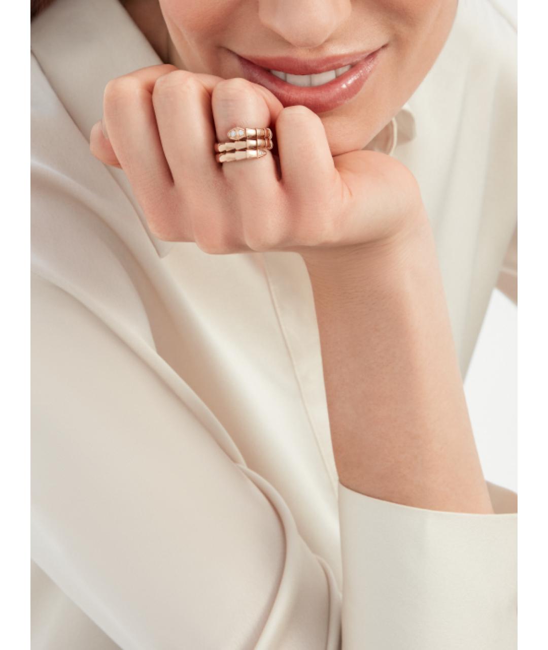 BVLGARI Золотое кольцо из розового золота, фото 5