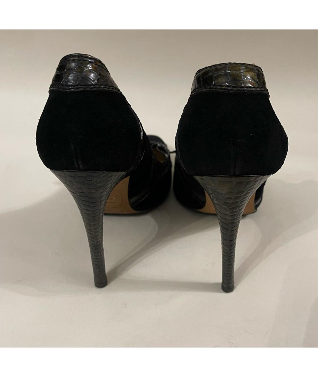 DSQUARED2 Черные замшевые туфли, фото 7