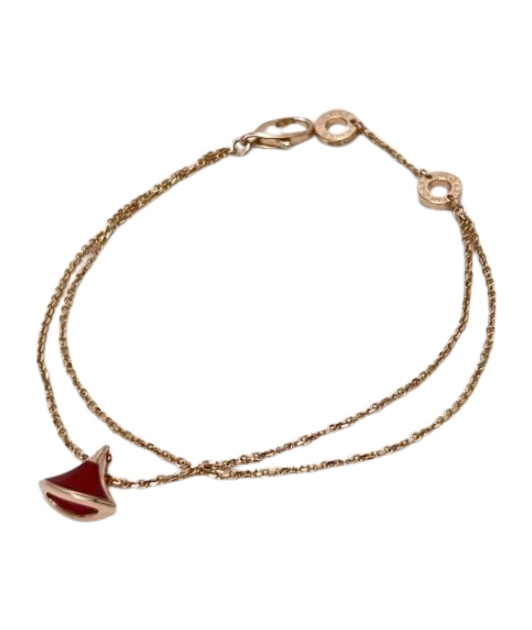BVLGARI Золотой браслет из розового золота, фото 1
