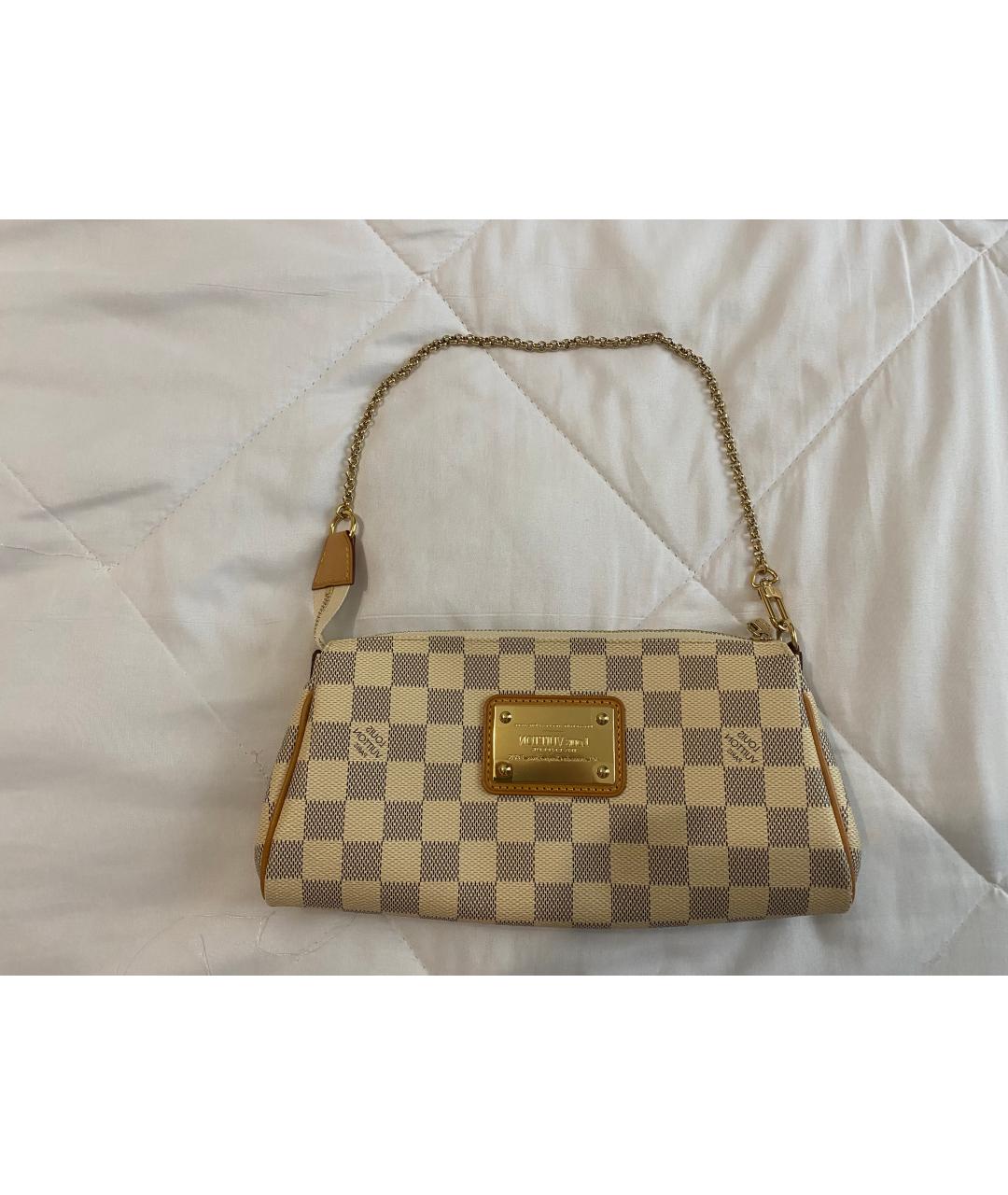 LOUIS VUITTON Бежевая сумка с короткими ручками, фото 9