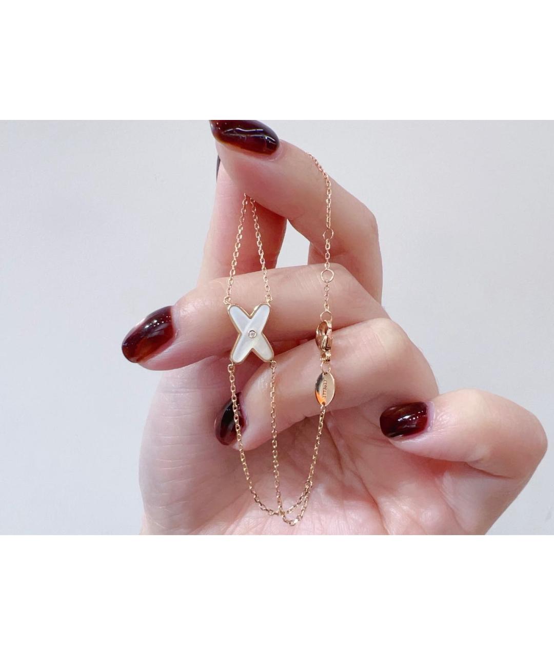 CHAUMET Белый браслет из розового золота, фото 2