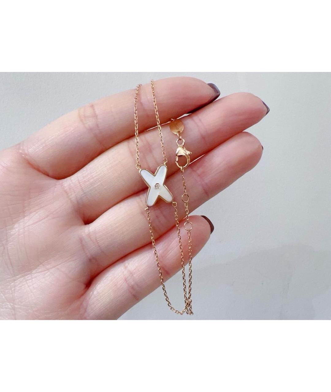 CHAUMET Белый браслет из розового золота, фото 5