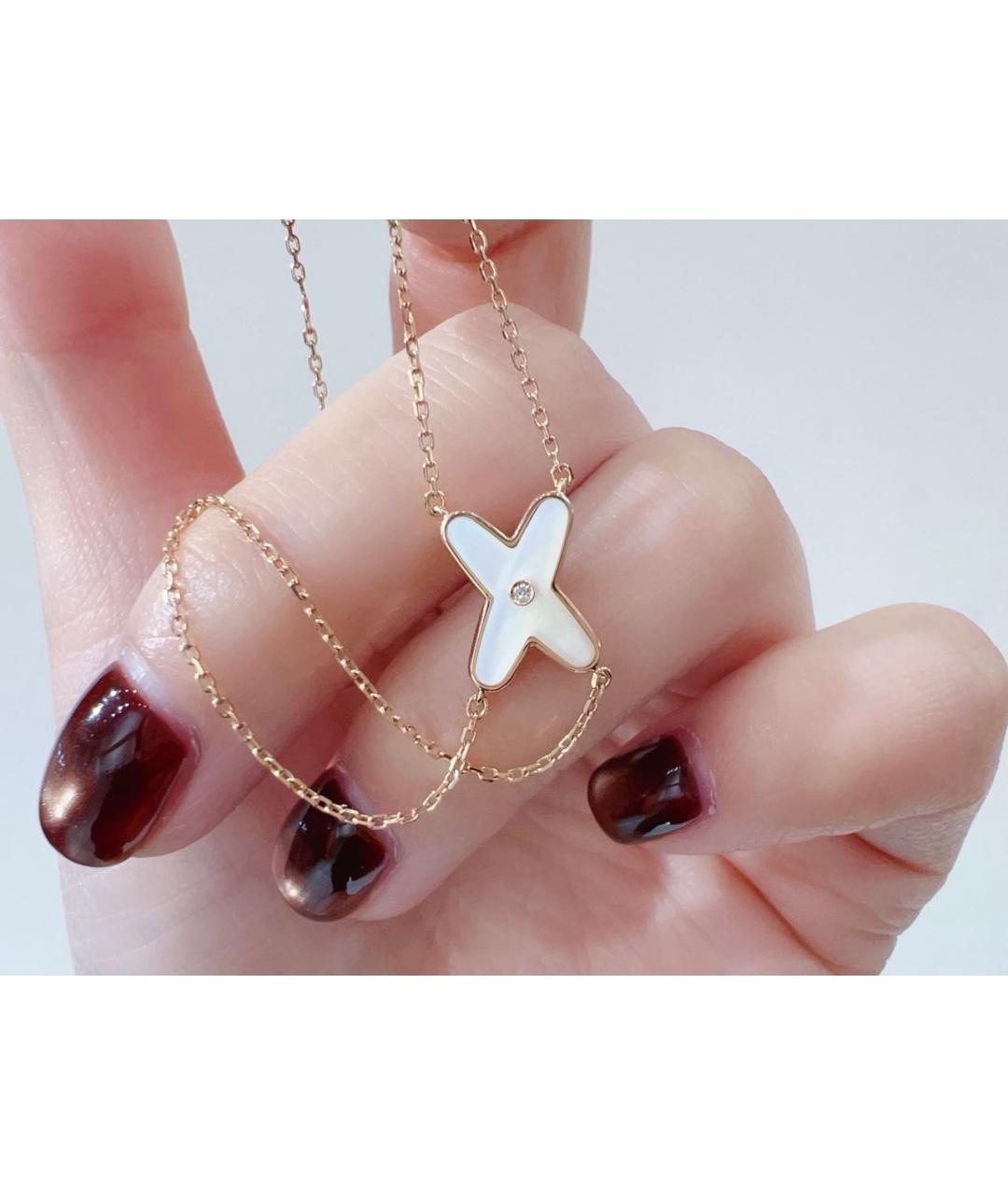 CHAUMET Белый браслет из розового золота, фото 4