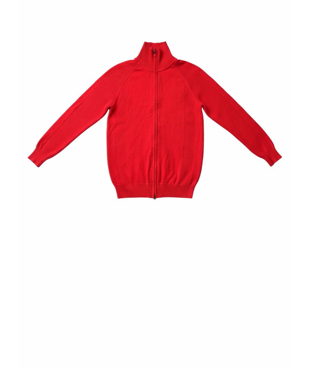 FENDI Коралловый вискозный костюм с брюками, фото 1