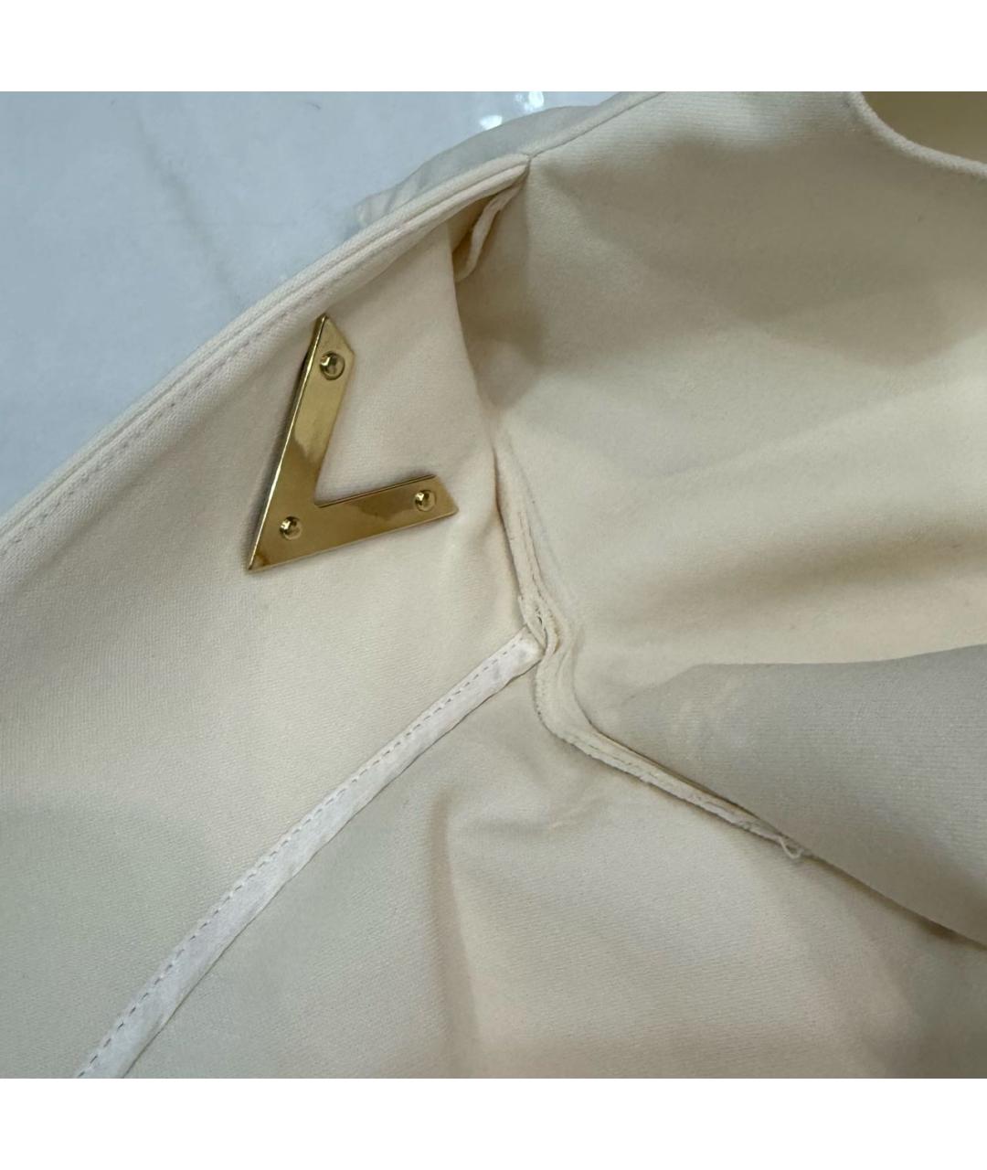 VALENTINO Бежевое шерстяное коктейльное платье, фото 3