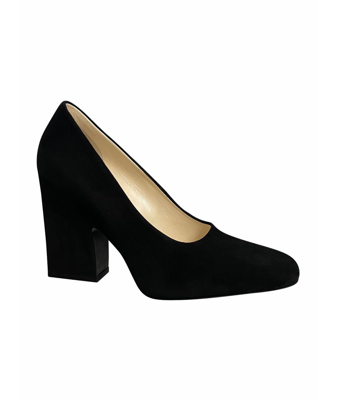 CELINE Черные замшевые туфли, фото 1