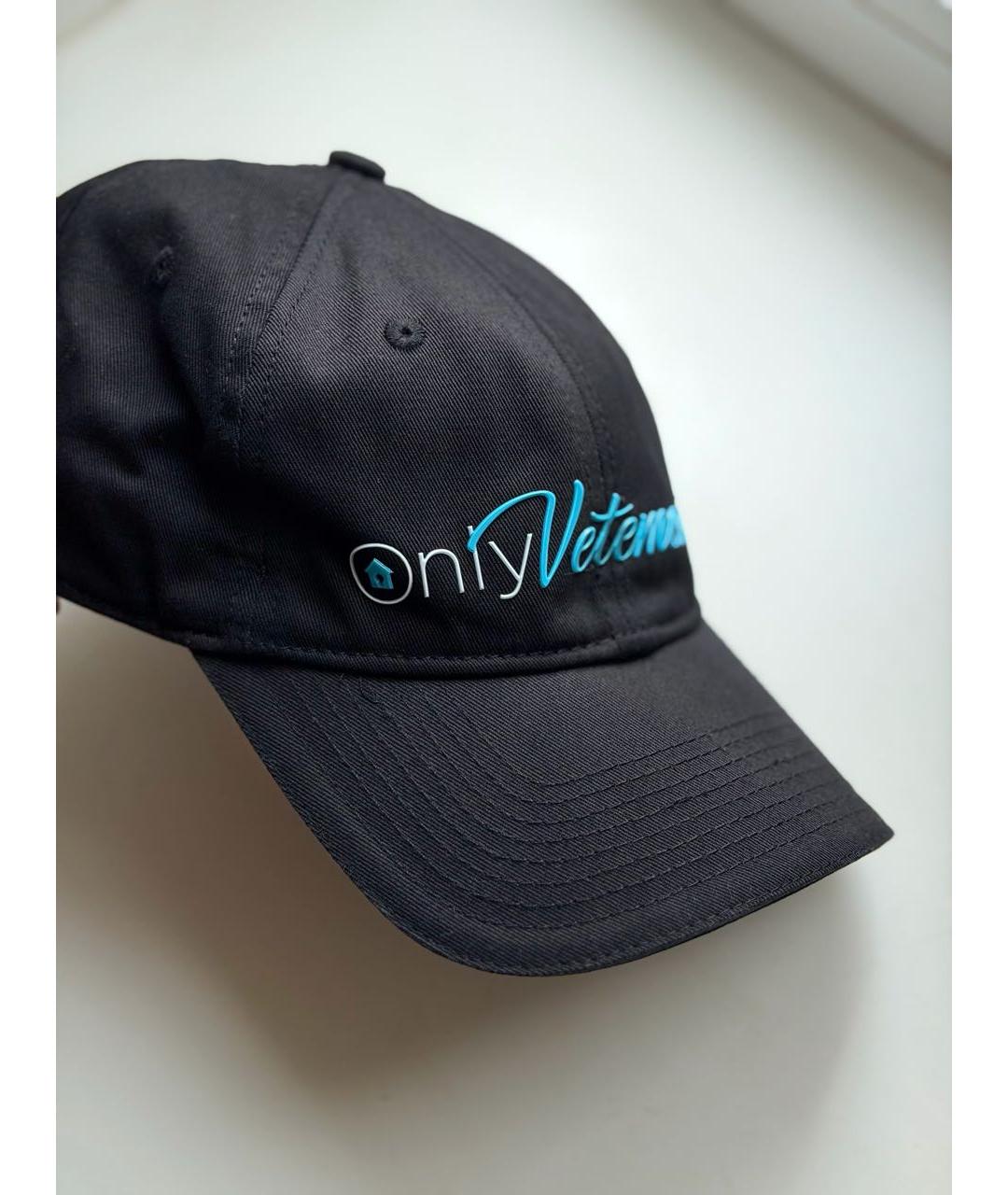 VETEMENTS Черная хлопковая кепка, фото 2