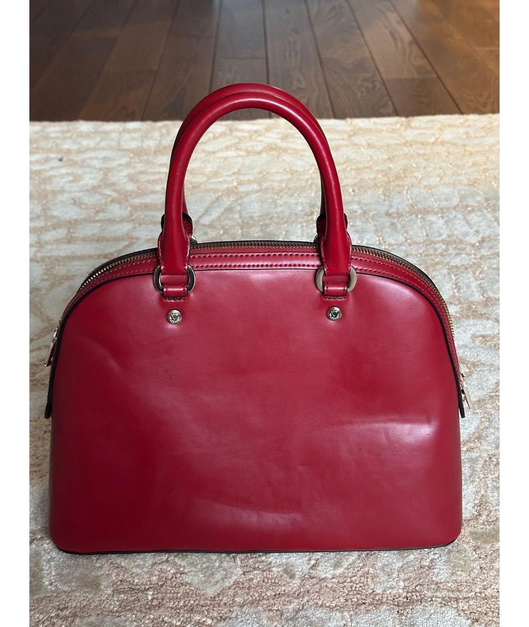 LOVE MOSCHINO Красная сумка с короткими ручками из искусственной кожи, фото 3