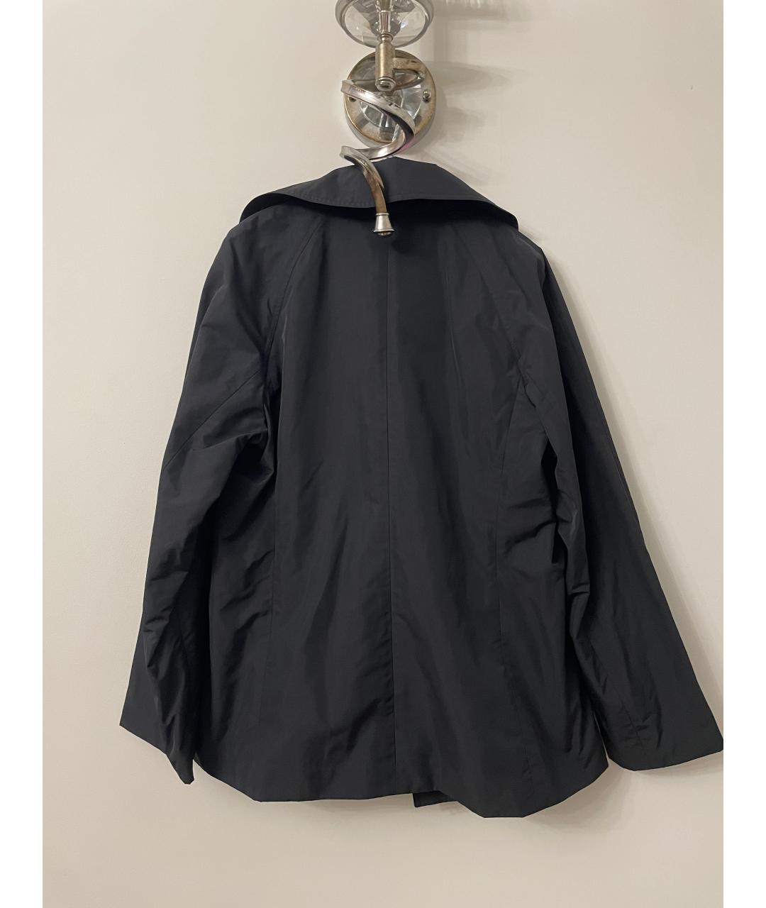YVES SAINT LAURENT BEAUTY Черный полиэстеровый тренч/плащ, фото 2