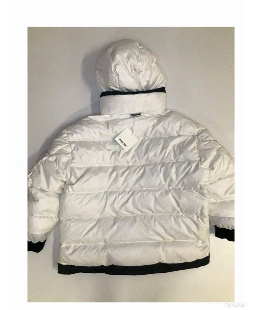 AMBUSH Белый пуховик, фото 3