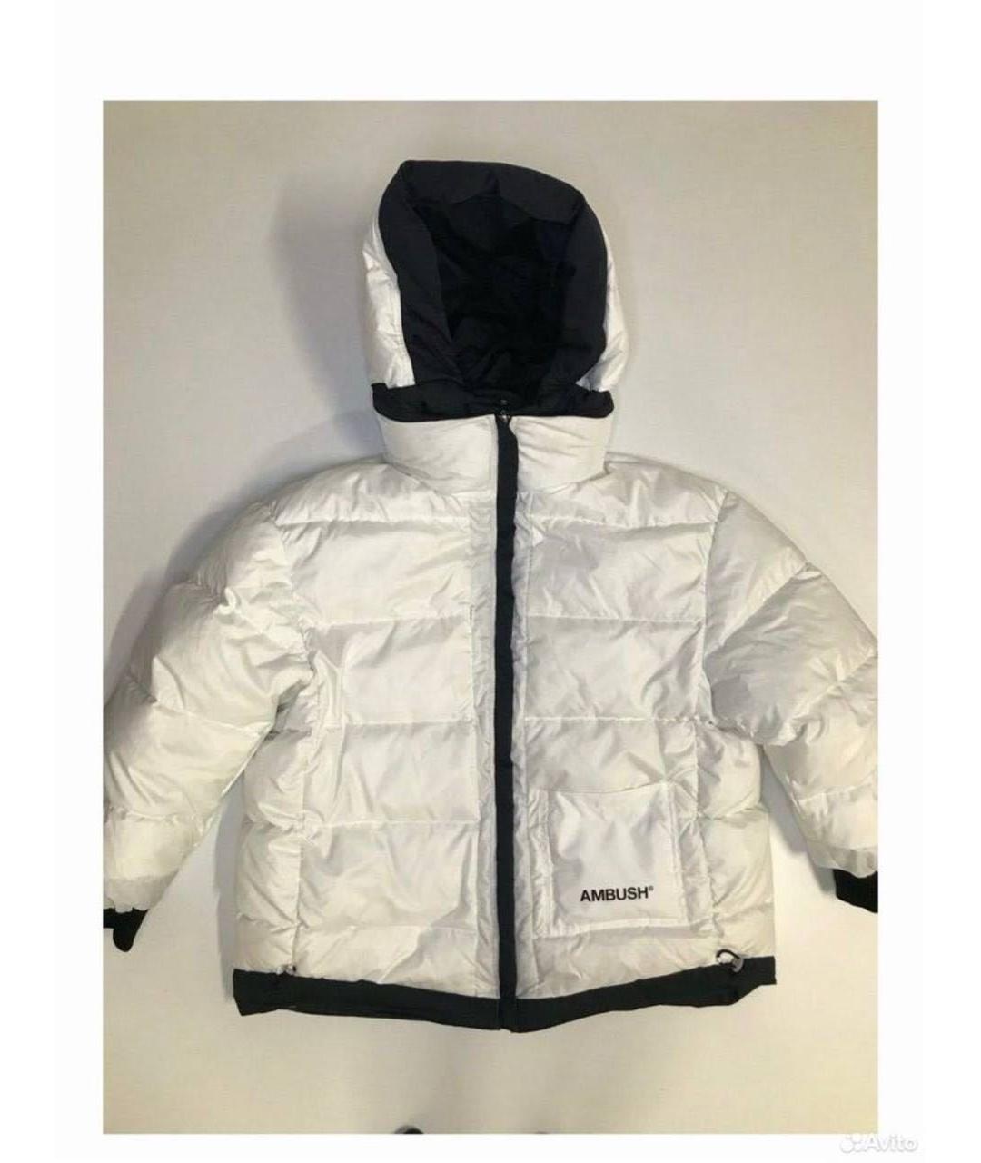 AMBUSH Белый пуховик, фото 2