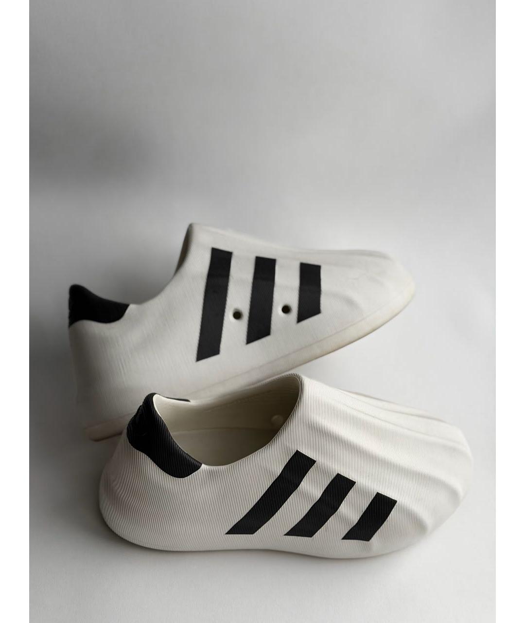 ADIDAS Белые резиновые сабо, фото 5