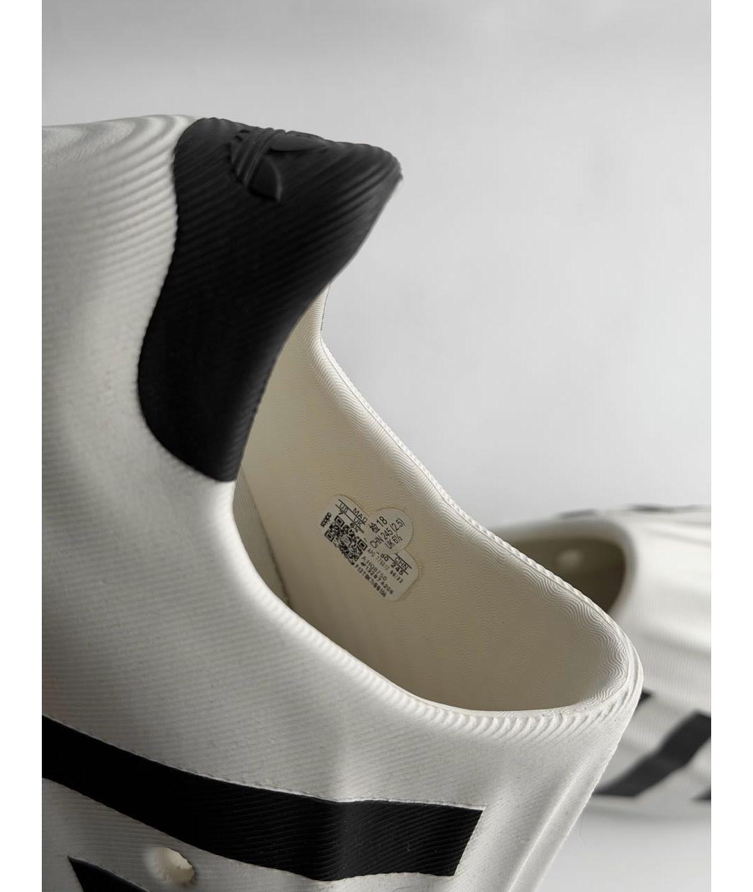 ADIDAS Белые резиновые сабо, фото 2