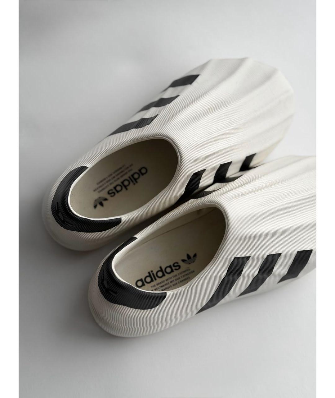 ADIDAS Белые резиновые сабо, фото 4