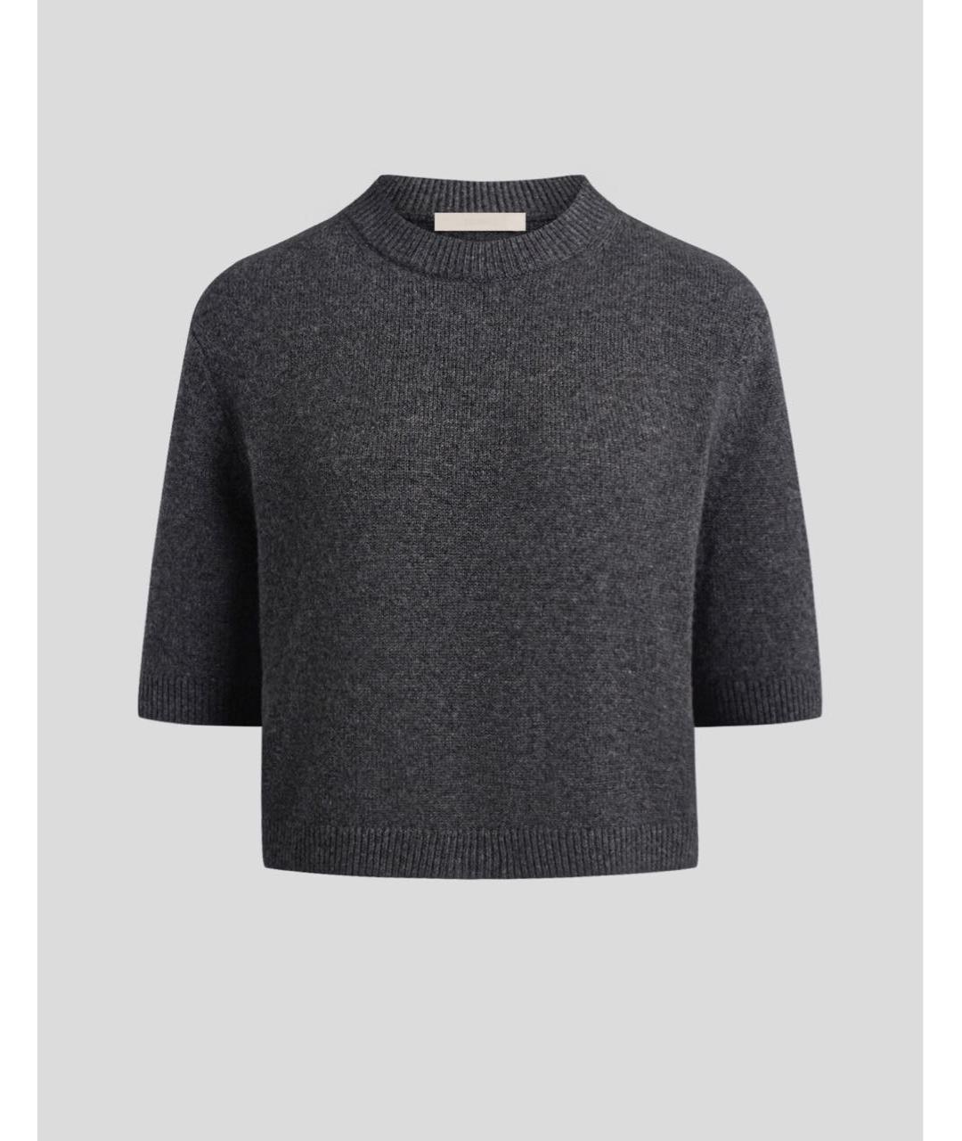 12 STOREEZ Серый кашемировый джемпер / свитер, фото 3