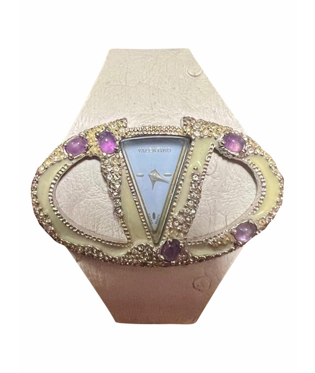 VALENTINO Белые металлические часы, фото 1