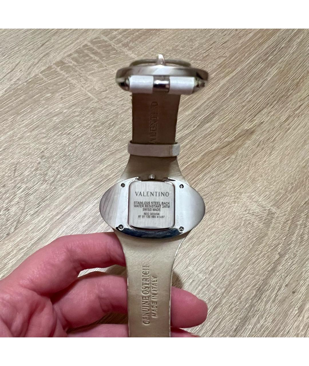 VALENTINO Белые металлические часы, фото 2