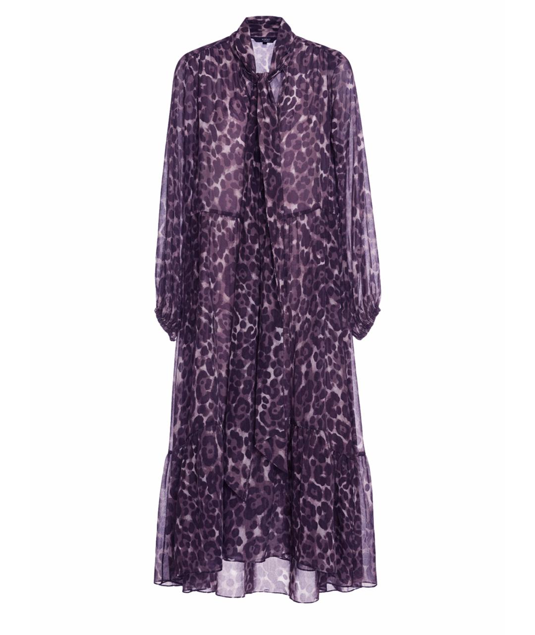 WEEKEND MAX MARA Коричневое хлопковое повседневное платье, фото 1