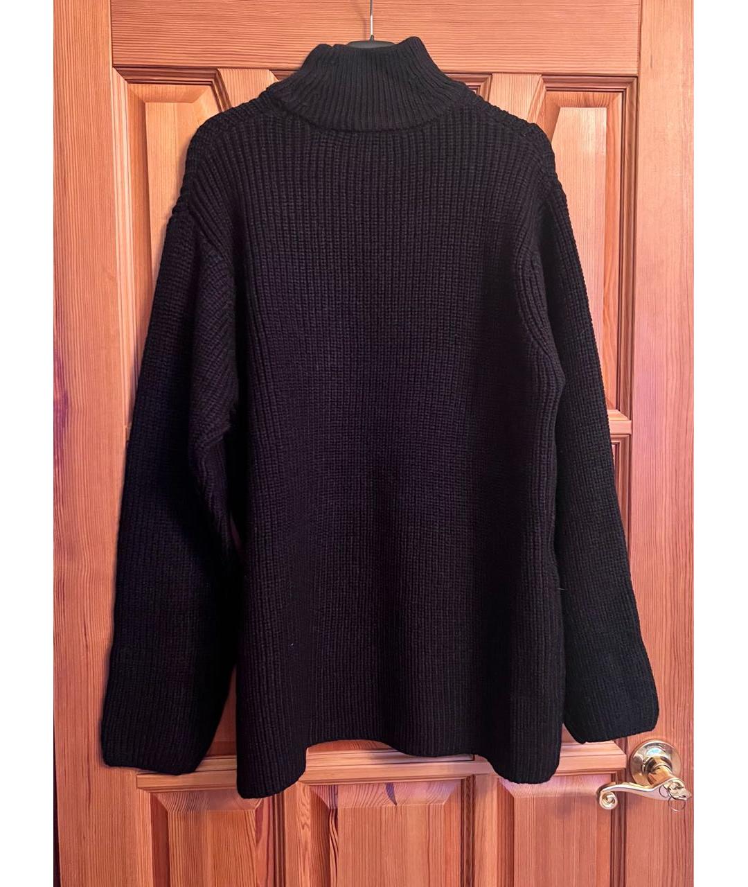 ESCADA Черный шерстяной джемпер / свитер, фото 3