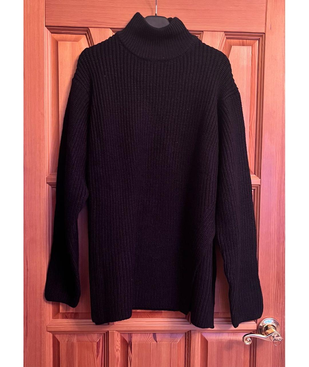 ESCADA Черный шерстяной джемпер / свитер, фото 5