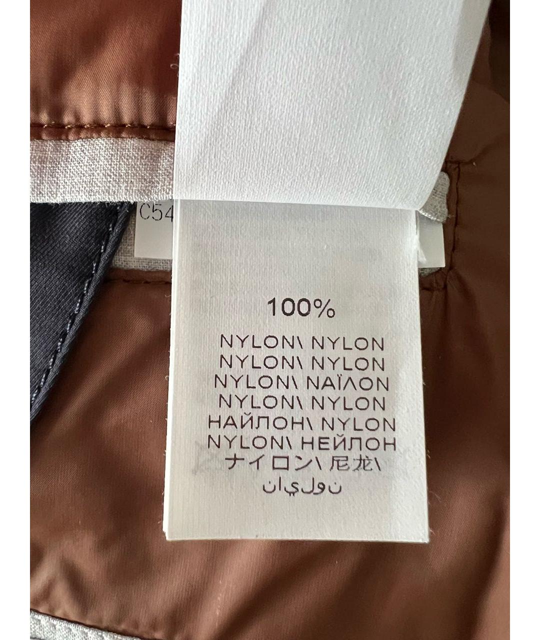 BRUNELLO CUCINELLI Темно-синий пуховик, фото 8