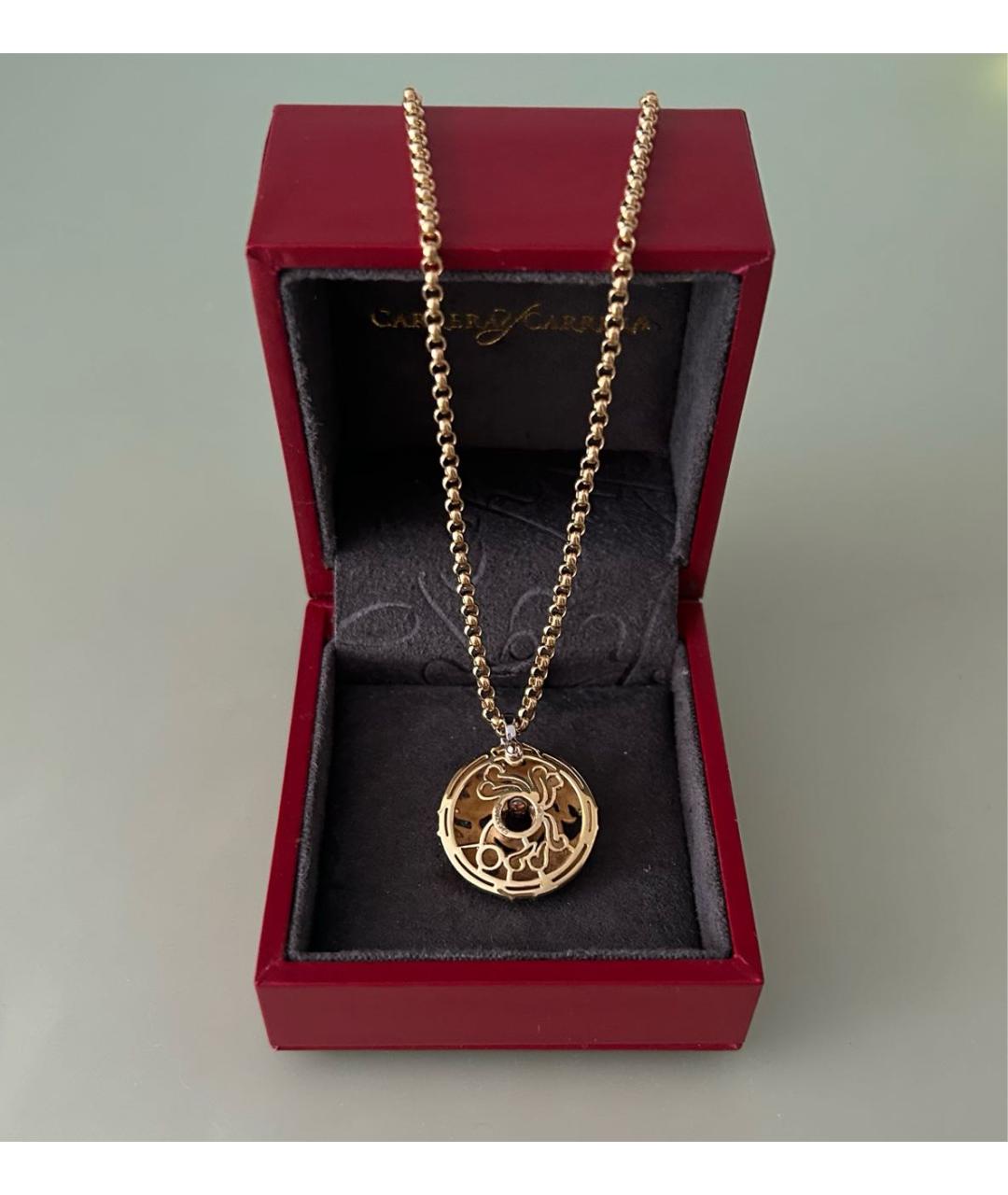 CARRERA Y CARRERA Желтое колье из желтого золота, фото 4