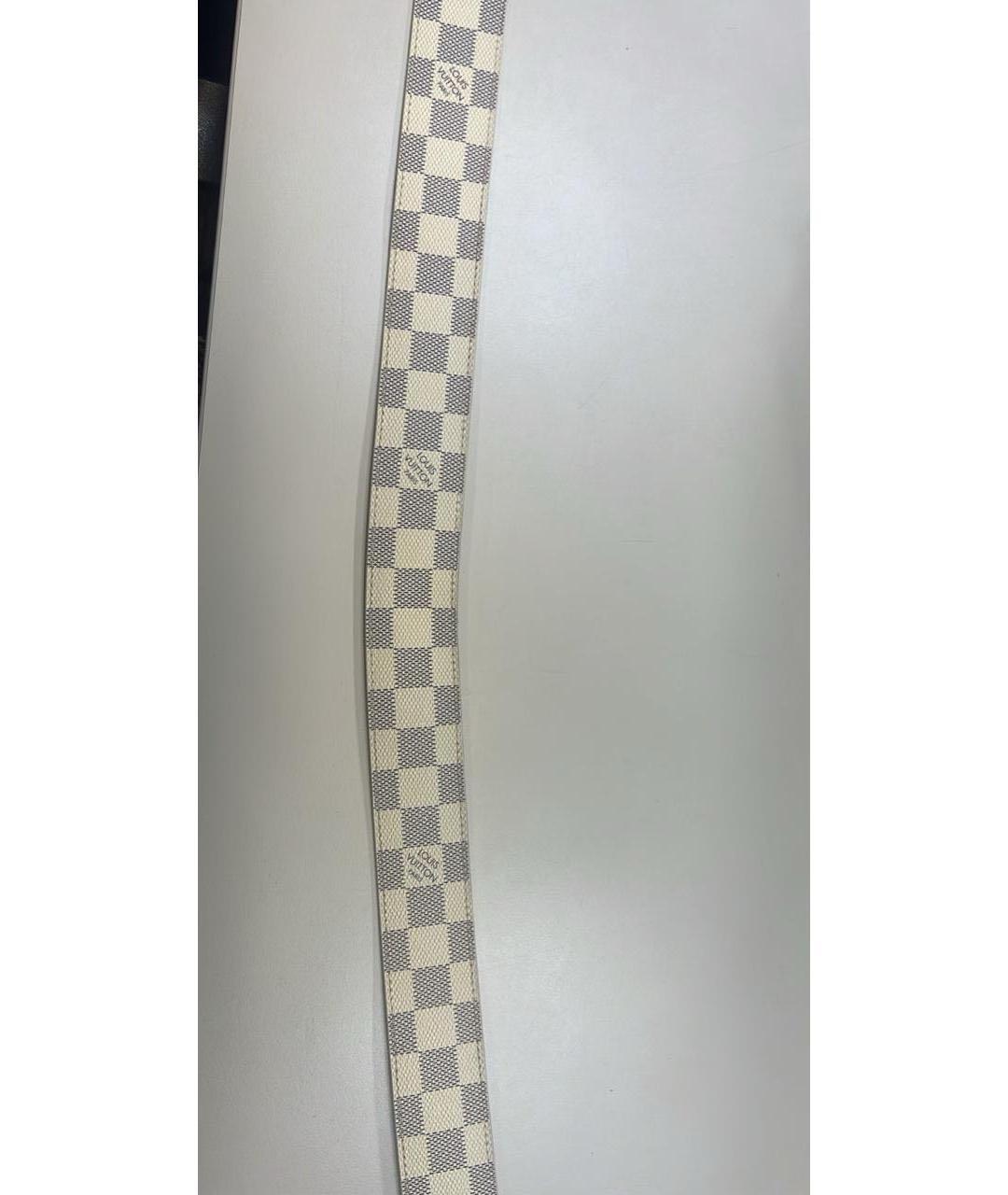 LOUIS VUITTON Бежевый ремень, фото 5