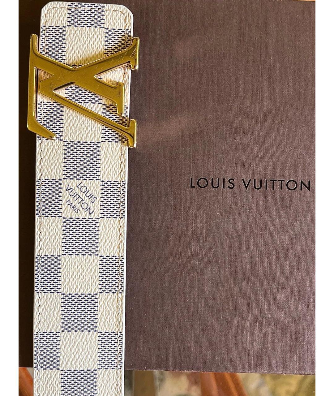 LOUIS VUITTON Бежевый ремень, фото 2