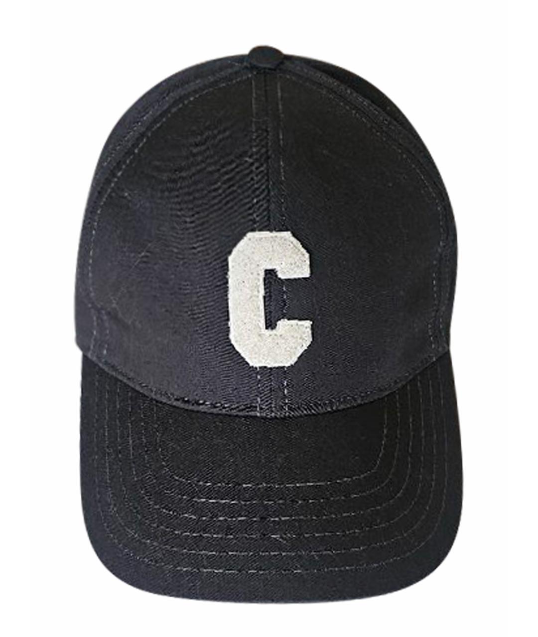 CELINE Антрацитовая хлопковая кепка, фото 1