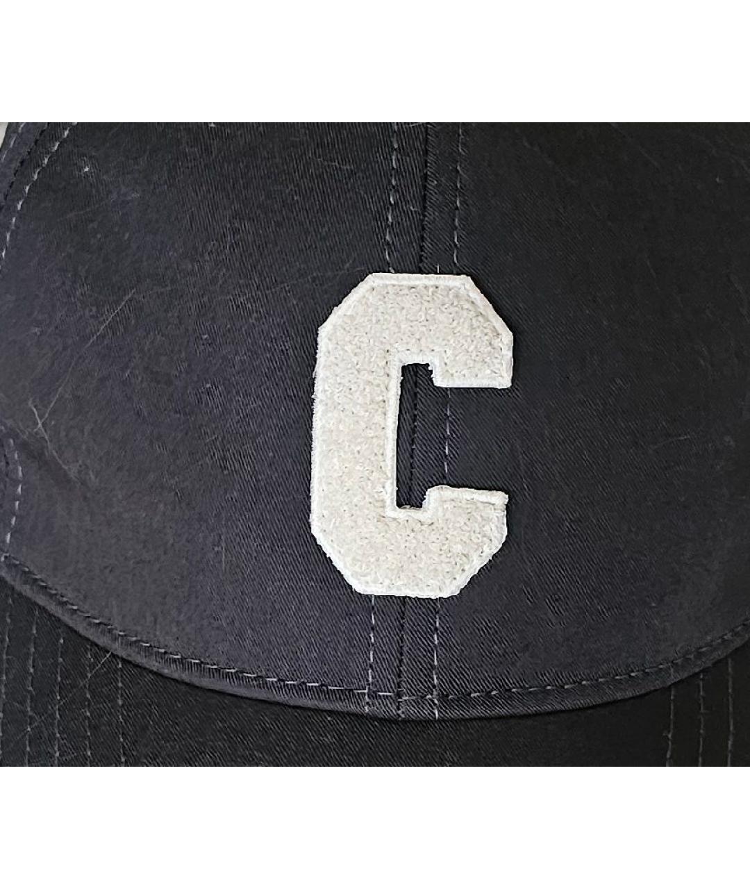 CELINE Антрацитовая хлопковая кепка, фото 4