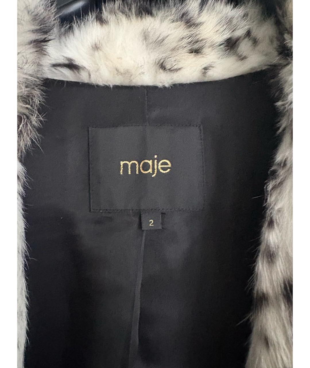 MAJE Меховая шуба, фото 4