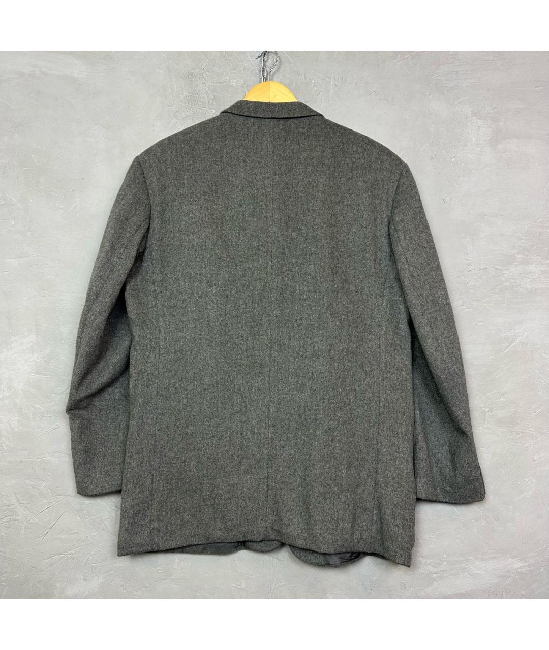 PAUL SMITH Серый кашемировый пиджак, фото 2