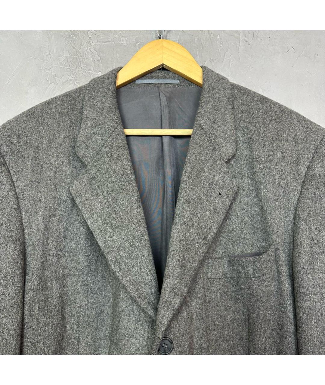 PAUL SMITH Серый кашемировый пиджак, фото 3