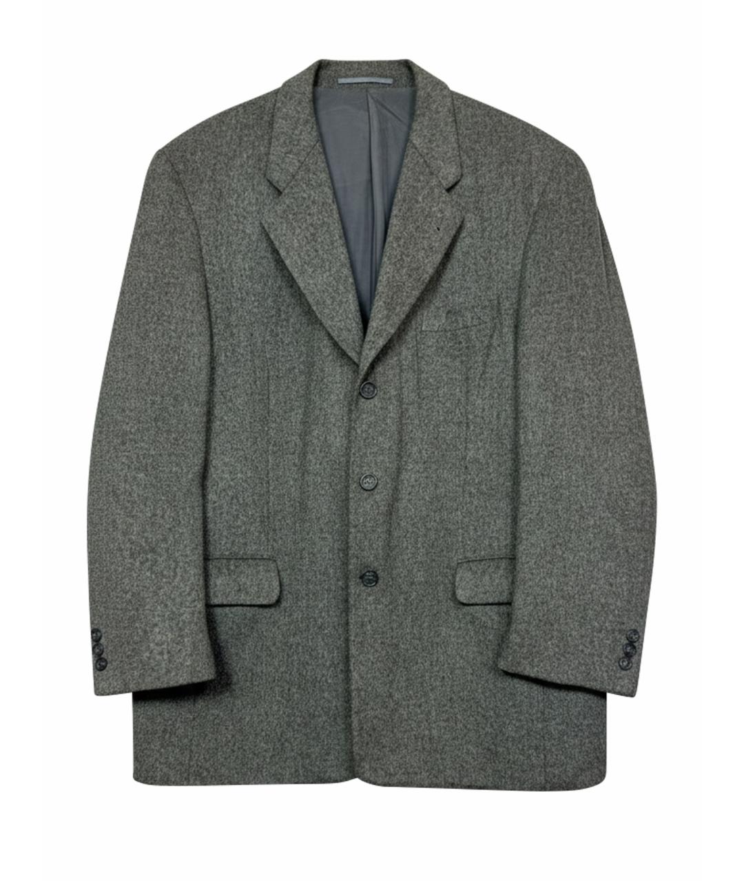 PAUL SMITH Серый кашемировый пиджак, фото 1