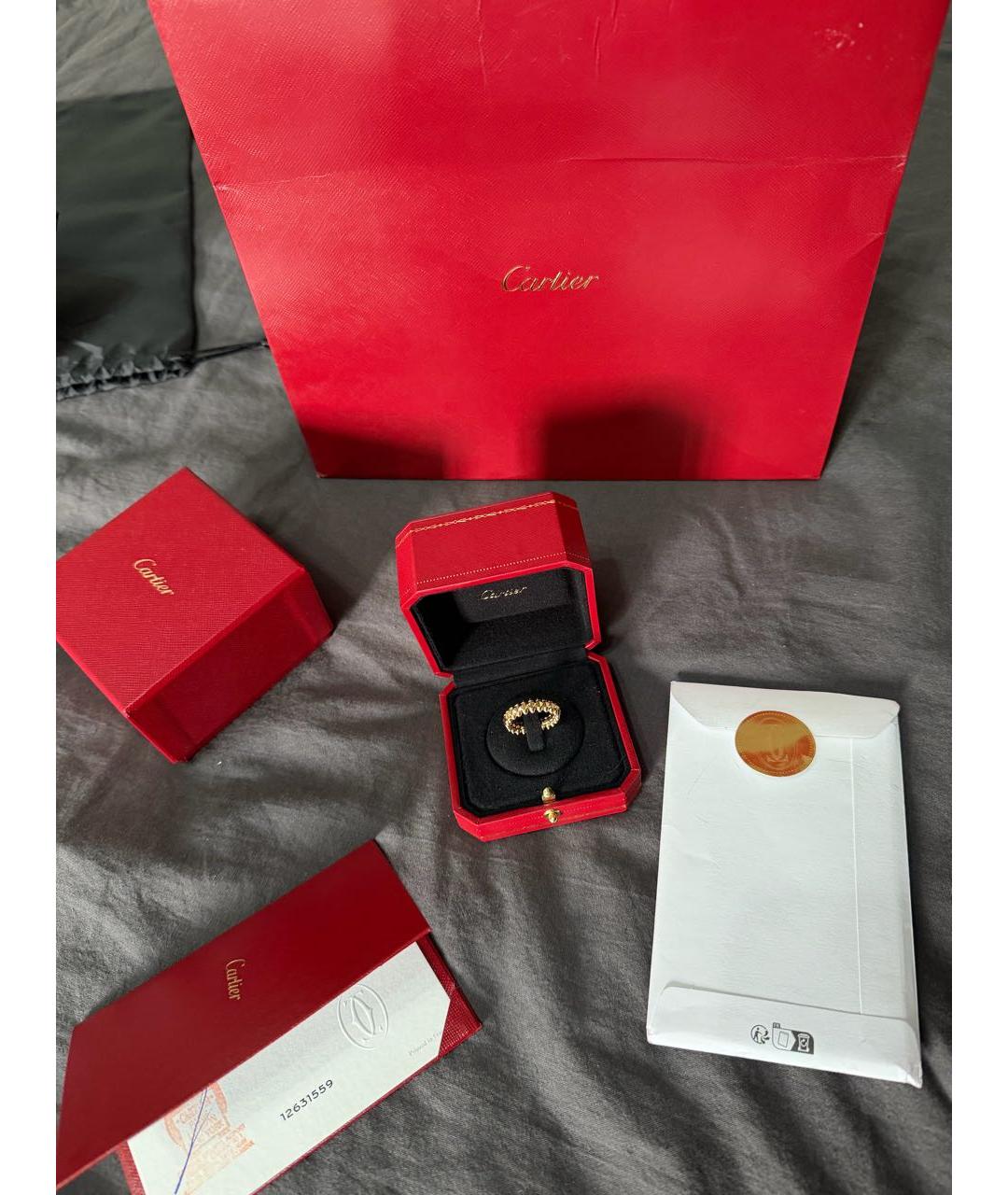 CARTIER Золотое кольцо из розового золота, фото 7