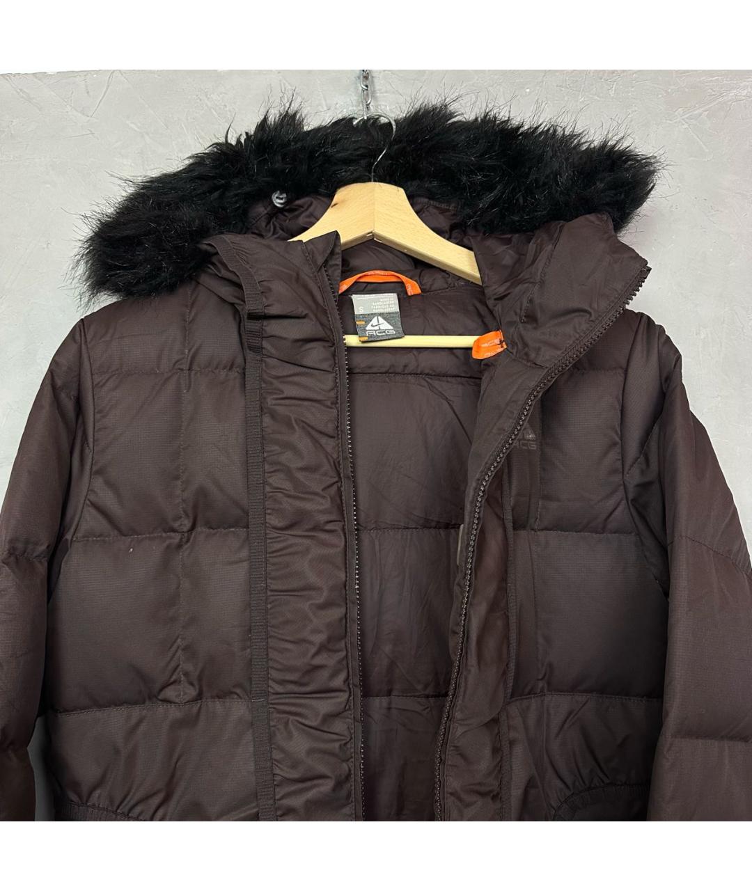 NIKE ACG Коричневый пуховик, фото 4