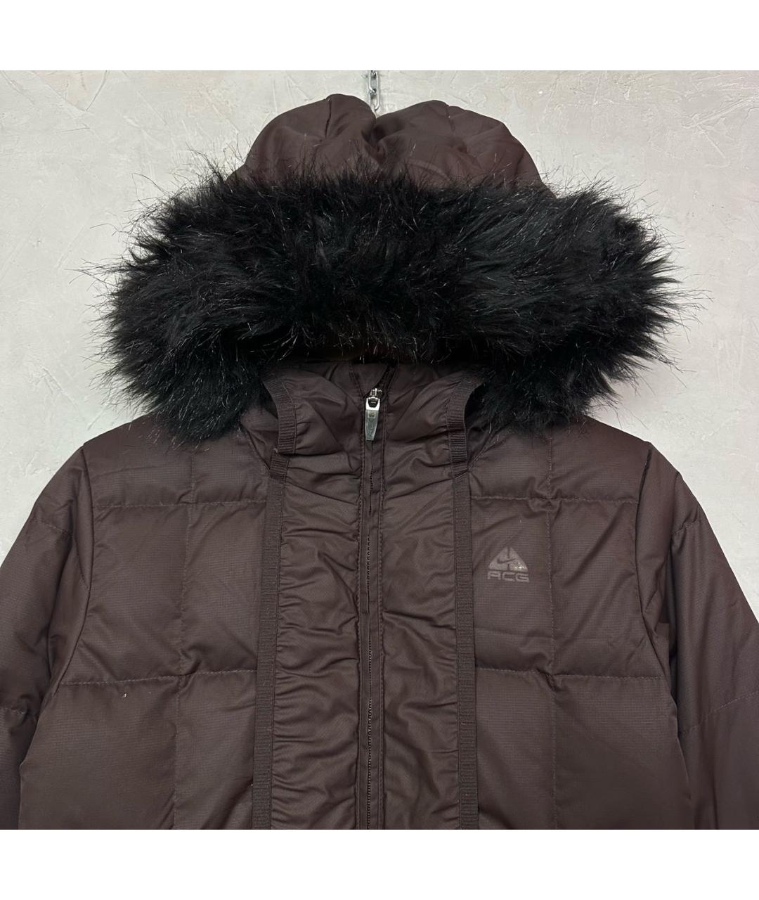 NIKE ACG Коричневый пуховик, фото 3