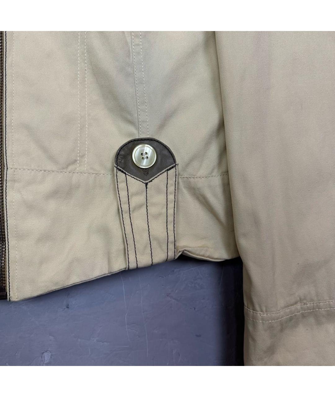 DIESEL Желтая хлопковая куртка, фото 5