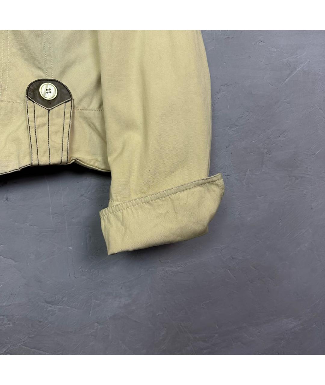 DIESEL Желтая хлопковая куртка, фото 7