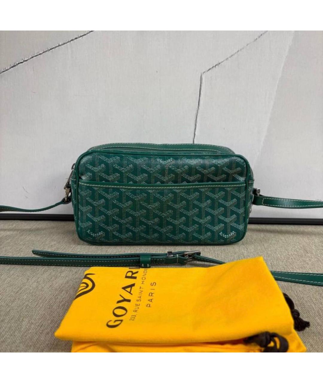 GOYARD Зеленая сумка на плечо, фото 5