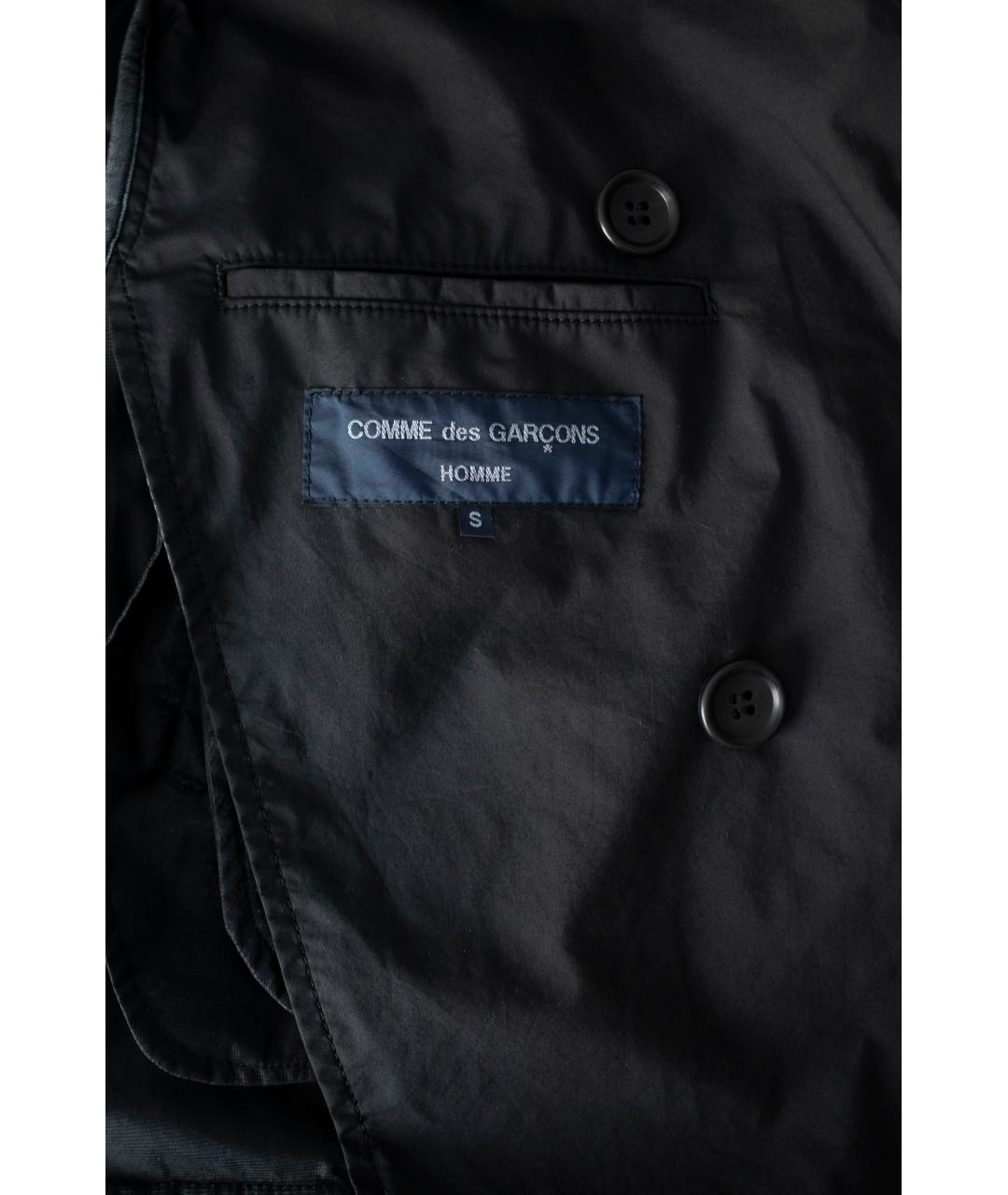 COMME DES GARÇONS Черная хлопковая куртка, фото 6