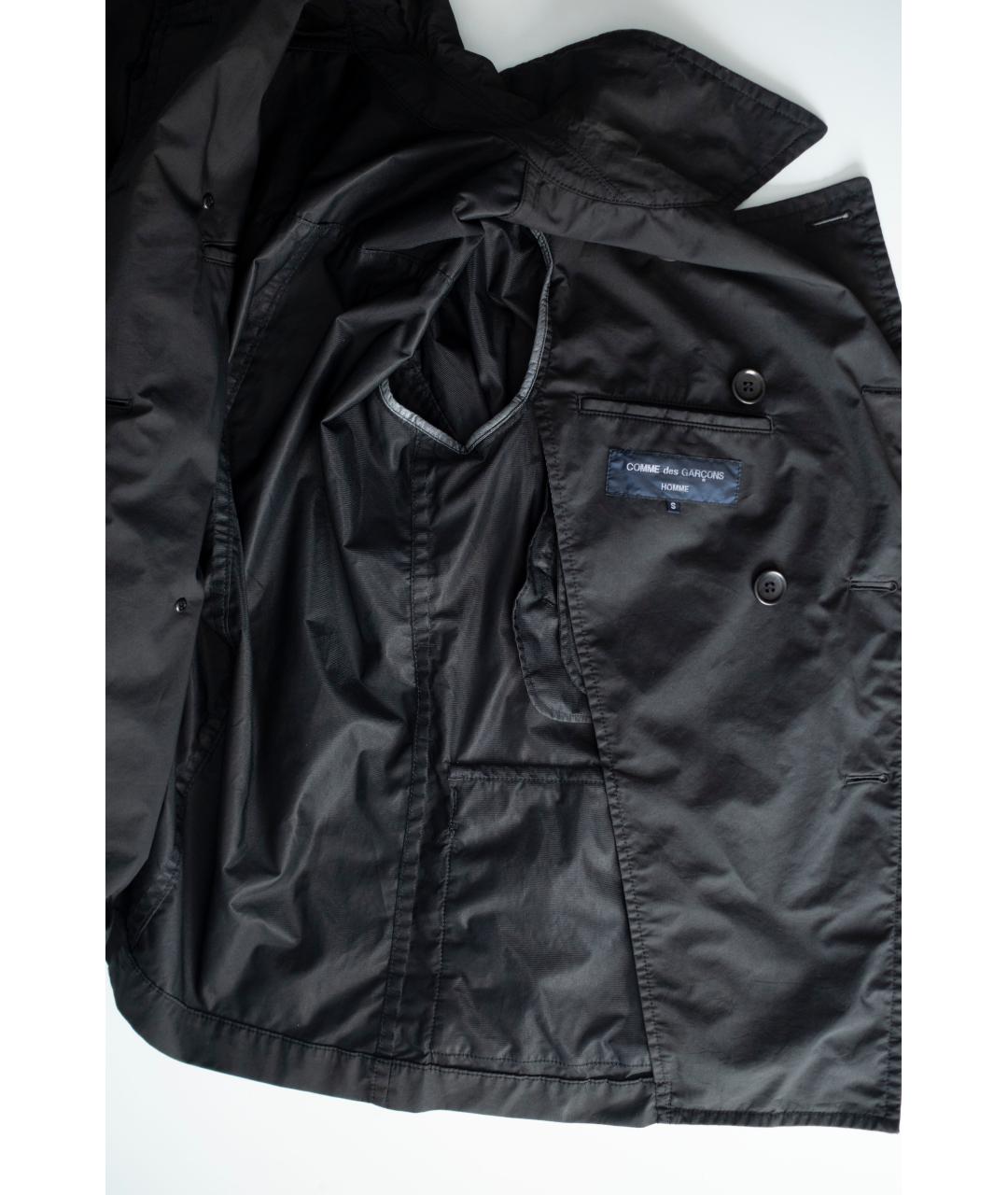 COMME DES GARÇONS Черная хлопковая куртка, фото 5