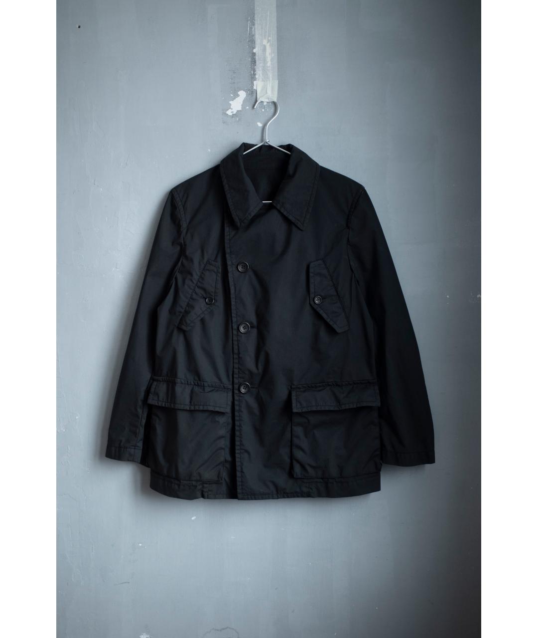 COMME DES GARÇONS Черная хлопковая куртка, фото 8