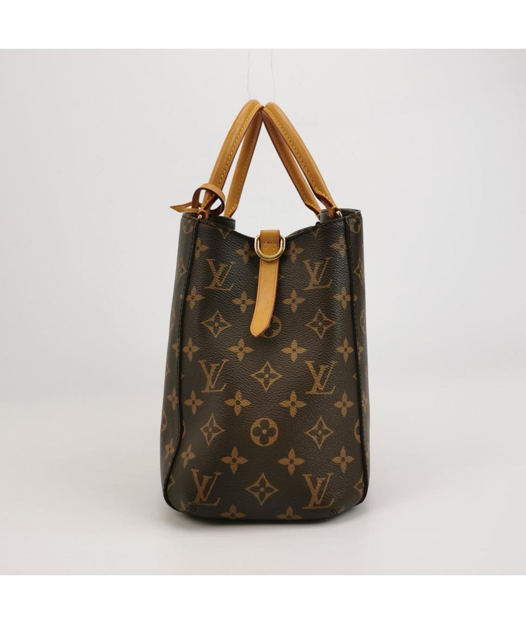 LOUIS VUITTON Коричневая сумка тоут, фото 2