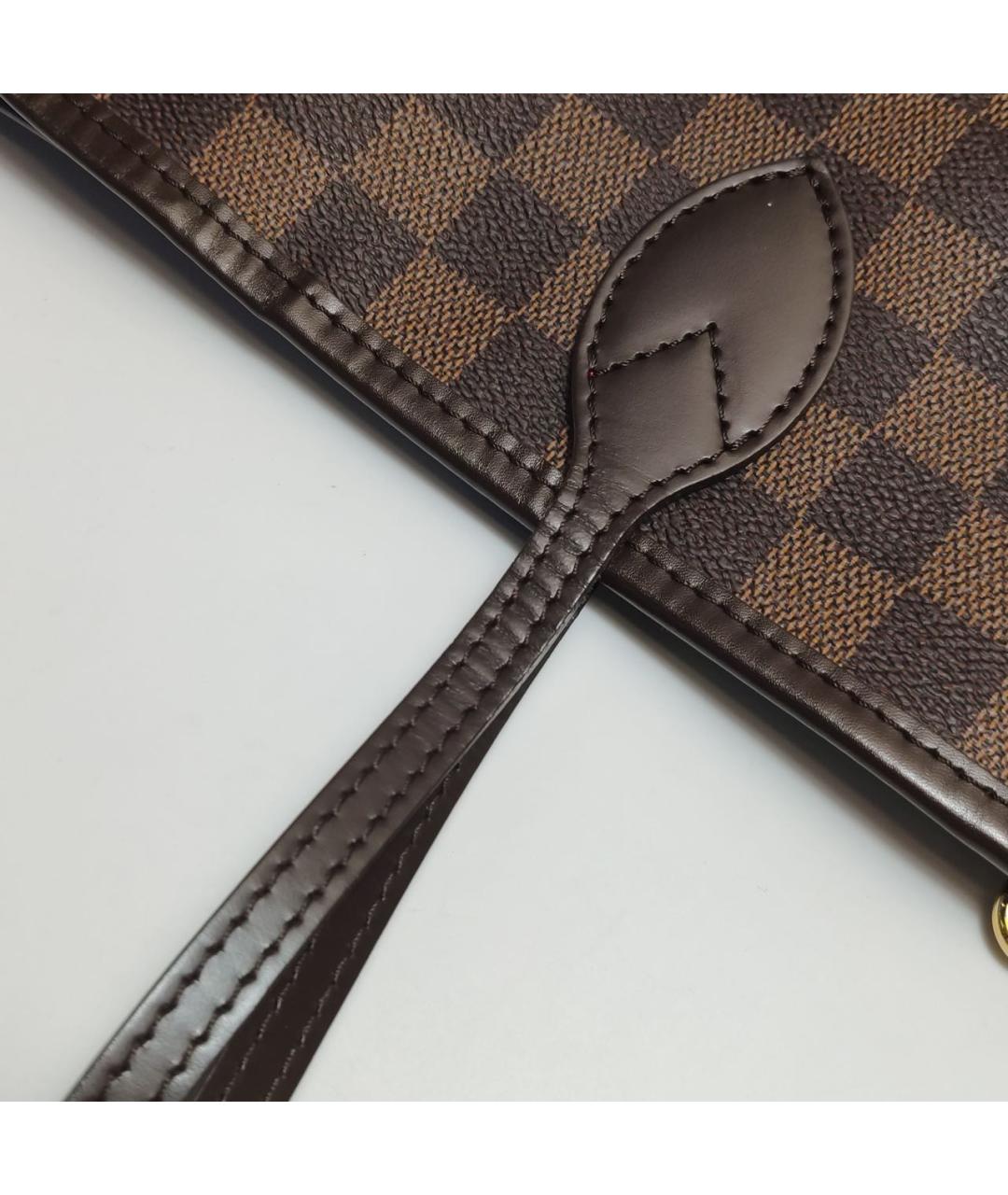 LOUIS VUITTON Коричневая сумка тоут, фото 8