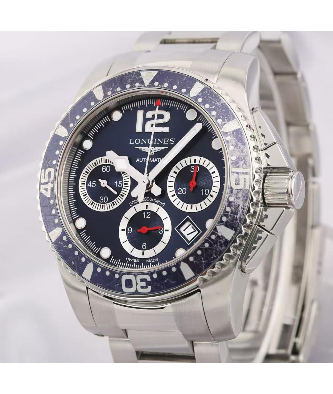 LONGINES Серебряные часы, фото 2